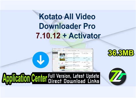 Kotato All Video Downloader Pro Free Download